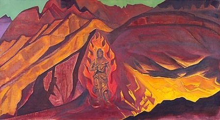 Н.К. Рерих Страж входа. 1927