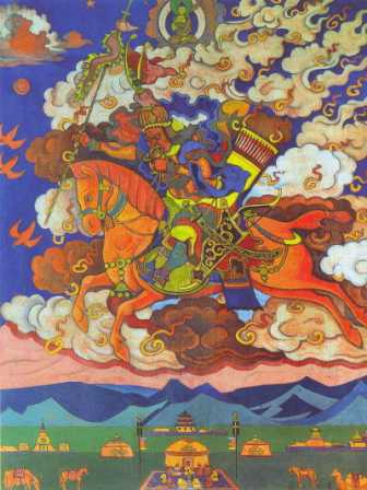 Н.К. Рерих Великий всадник