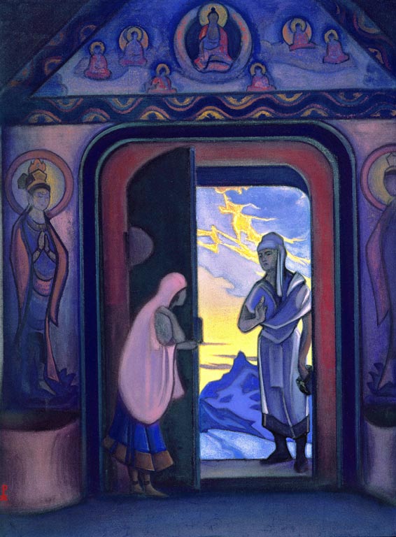 Н.К. Рерих "Вестник" (посвящена Е.П. Блаватской)