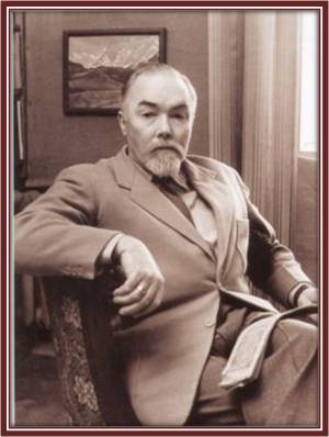Ю.Н.Рерих в московской квартире. 1958 – 1960 гг.